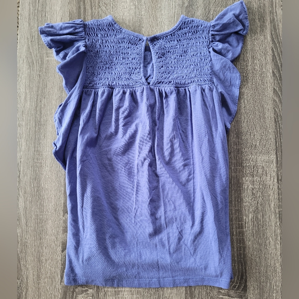 Banana Republic Smocked Ruffle Top - Picture 7 of 7